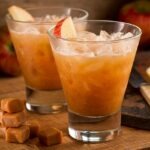 Caramel Apple Whiskey Cocktail