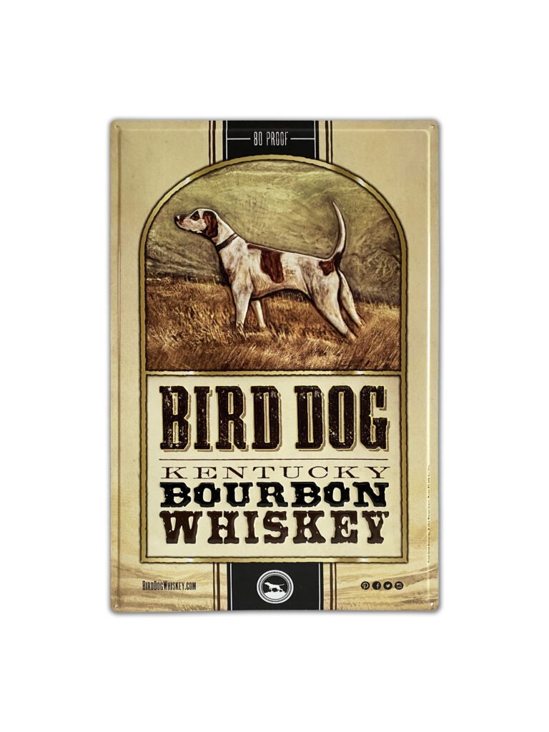 Vintage Label Metal Tacker | Bird Dog Whiskey