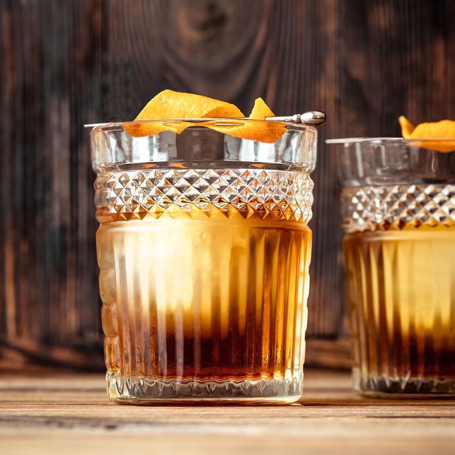Southern Sipper peanut butter whiskey cocktail in a glass
